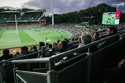 Adelaide Oval - Corporate Box - 10 Seater - 20m to 20m