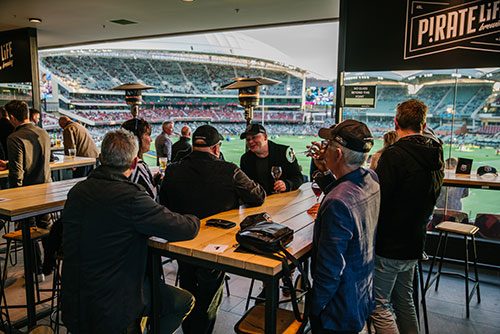 Adelaide Oval - Pirate Life Deck